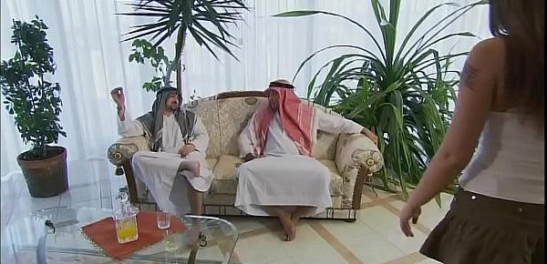  2 Sheikhs from Dubai fuck Simony Diamond very well - (HD - Refurbished Version)